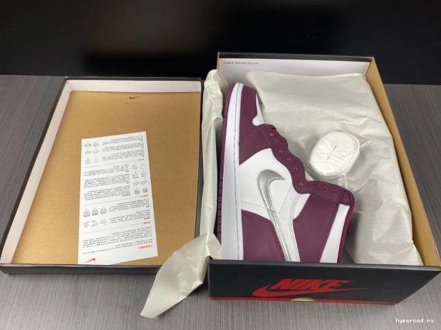 555088-611 Air Bordeaux High 1 Jordan OG 0719